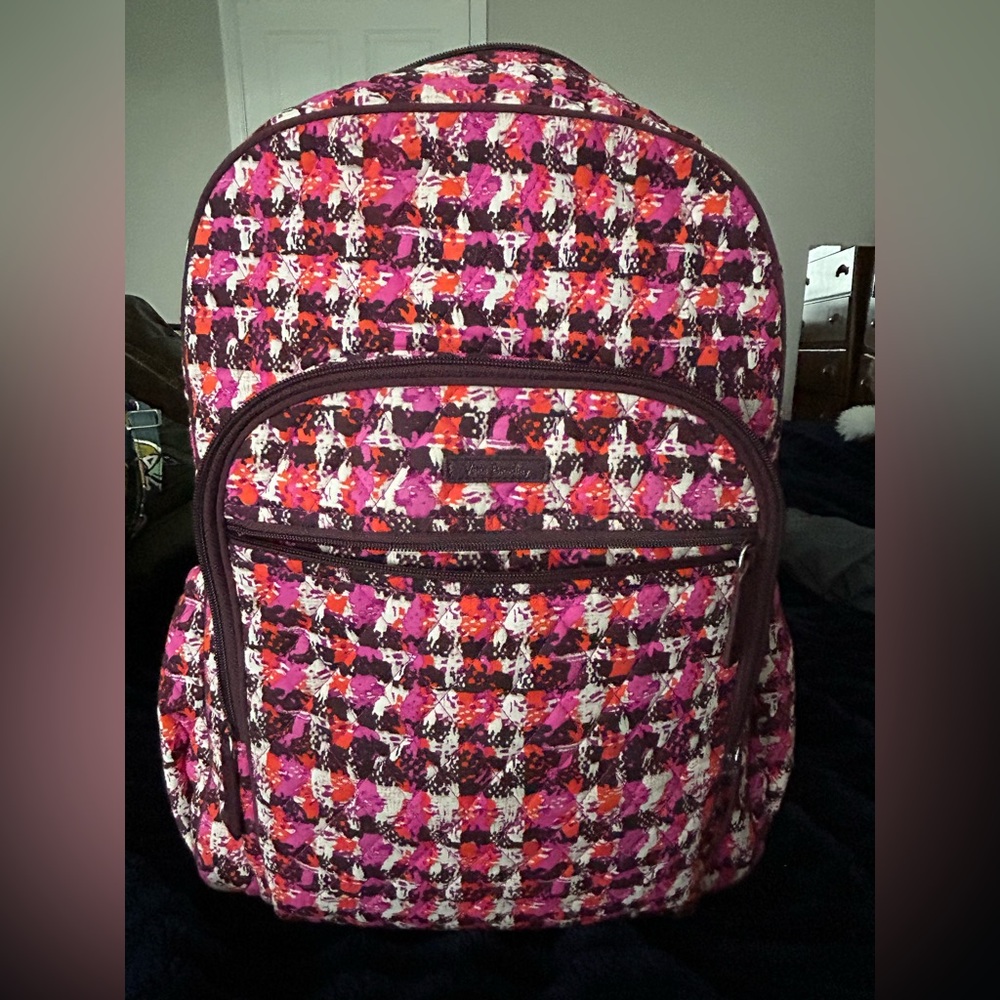 Vera Bradley large backpack in excellent condition. No wear, stains or damage.